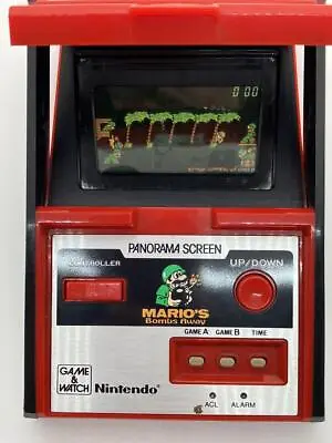 Nintendo Game & Watch Mario's Cement Factory Tabletop Tested • $427.50