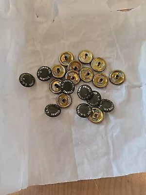 New Vintage C. C. Filson Seattle Sewing Snap Fasteners Brown. Lot As Shown • $18