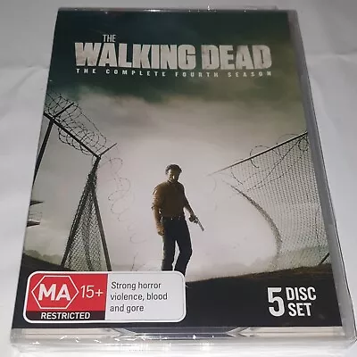 The Walking Dead - Complete Fourth Season / Series Four (5 DVD Set) NEW & SEALED • $15.99