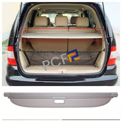 For 2006-2012 Benz W164 ML300 ML350 ML500 Beige Rear Trunk Cargo Cover • $144.47