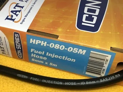Icon HPH-080-05M 8.0mm High Pressure EFI Fuel Hose X 5m General Purpose E85 OK • $64.66