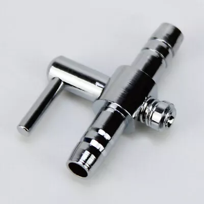 Air Flow InLine Stainless Steel Control Valve Tap Aquarium  4mm  Splitter 1 Way • $2.50