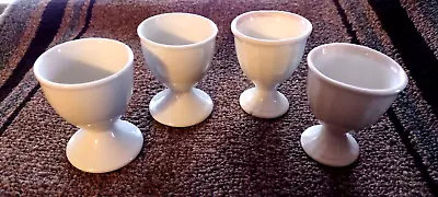 2 Pair Of Vintage White Porcelain Or Ceramic Egg Cups • $7