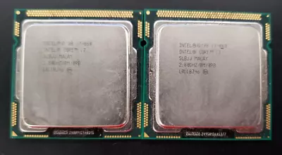 Lot Of 2 Intel Core I7-860 2.80 GHz 8MB SLBJJ LGA1156 CPU Processor • $28