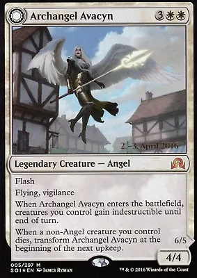 Archangel Avacyn / Avacyn The Purifier FOIL | EX | Prerelease Promo | Magic MTG • £38