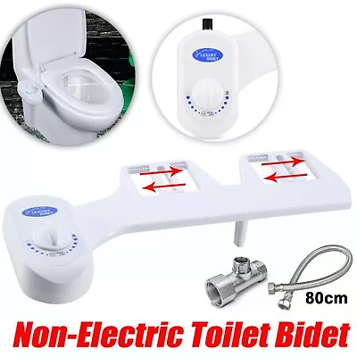 Toilet Bidet Seat Attachment Spray Hygiene Water Wash Clean Sanitation Bathroom • $37.99