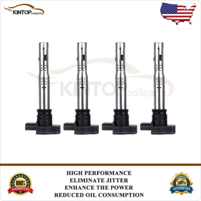 $45.99 • Buy 4 Ignition Coil Pack For Audi A3 A4 A5 TT Q5 VW Beetle Golf Jetta Passat 2.0L L4