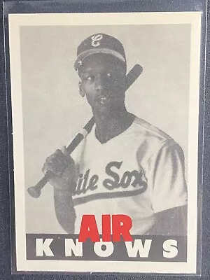 Michael Jordan Baseball Air Knows Promo Card NrMint • $2.99