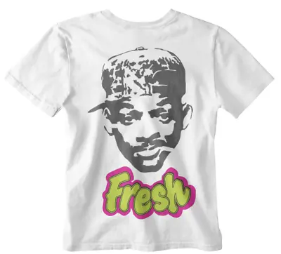 Fresh Prince T-Shirt Will Smith Tee TV Comedy Rap Hip Hop Yolo 90s Free Post UK • £10.23