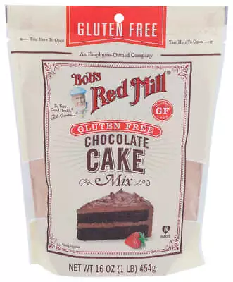 Bob'S Red Mill  Cake Mix Chocolate Gluten Free   16 Oz • $5.82