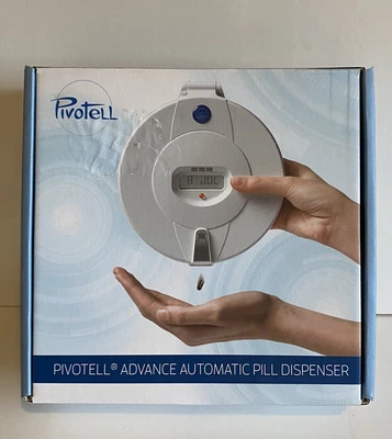 £64.98 • Buy Pivotell® Advance Automatic Pill Dispenser With 28 Sections Boxed Complete
