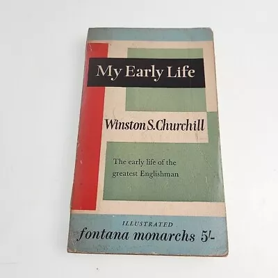 My Early Life Winston Churchill Fontana 1960 Paperback Book • £9.90