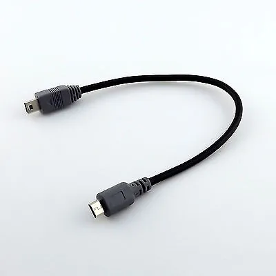 Mini USB Type B Male To Micro B Male 5 Pin Converter OTG Adapter Lead Data Cable • $1.66