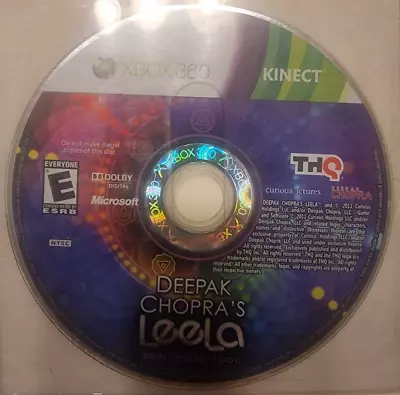 Deepak Chopra's Leela (Xbox 360) DISC ONLY! NO TRACKING! READ DESCRIPTION! • $3.50