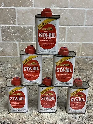 Vintage 6 Gold Eagle Sta-Bil Oil Can Tin Fuel Stabilizer 4oz New Not Used (13D) • $69.99