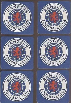 RANGERS FOOTBALL CLUB Pack Of Crested Beer Mats / Coasters FREE POST UK • £4.25