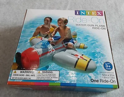 Water Gun Intex Plane Ride-On Kids Swimming Pool Beach Float Raft Squirt Gun  • $32.25