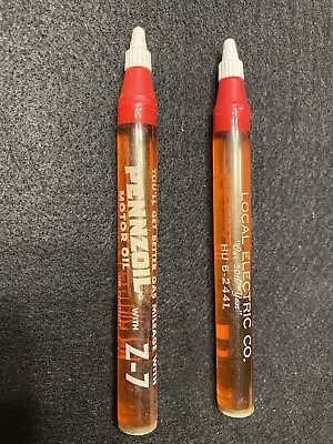 Vintage Pennzoil Z-7 Motor Oil Sample  Oil Pen Tube / Unused.  Advertising • $12