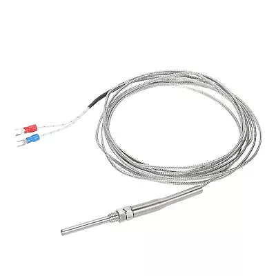 K Type Thermocouple Probe Waterproof Sensor 32 To 1112°F(0 To 600°C)5x50mm 10ft • $26.16