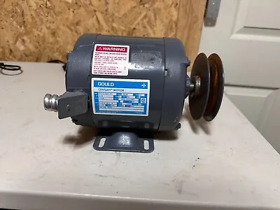 Gould Century Motor 8-151350-01 3/4 HP 1725 RPM 208-230/460 VAC 3-Phase • $65