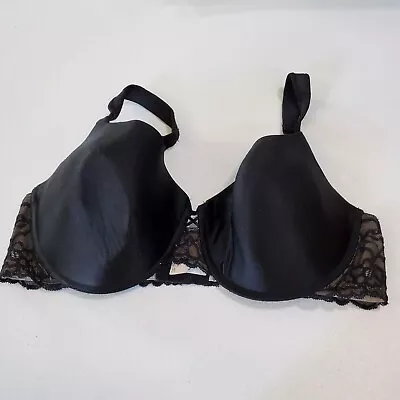 Maidenform Women Bra 40D Black Self Expressions IFit Lace Balconette Lift Lace • $11.14