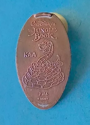 KAA PYTHON SNAKE 2 Of 6 JUNGLE BOOK PRESSED ELONGATED PENNY DISNEY FREE SHIP • $3.99