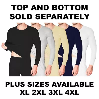 Mens THERMAL Underwear Waffle Knit Long John Top And Bottom Pus Size XL-2X-3X-4X • $7.95