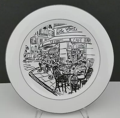Mikasa Ultima PARISIAN SCENES Dinner Plate (s) 10 1/2   NEW WITH TAGS NWT • $19.95
