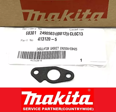 Genuine Makita INSULATOR GASKET Fits Trimmer ER2550 EA01 BHX2501 EBH251/341 • £6.86