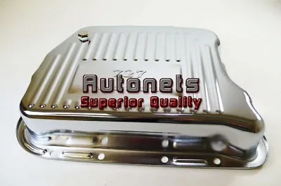 Mopar Chrysler Transmission Pan 727 Chrome Steel Finned Extra Capacity • $51.99