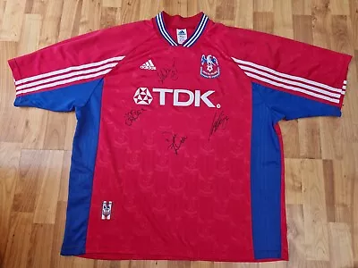 £149.99 • Buy Vintage Crystal Palace 1998-1999 Mens Xxl Home Football Shirt Adidas Signed