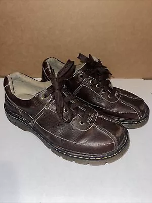 Vintage Dr. Martens Doc Brown Leather Oxford Shoes 11199 Men's Size 9 Woman 10 • $30