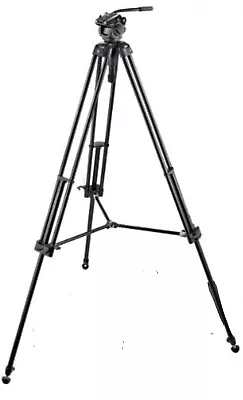 Manfrotto Tripod Kit With 501HDV Head 547B Tripod • £200