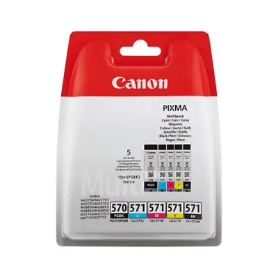 ⭐️✅genuine Canon Cli-570 571 Cli-571xl Cmyk Inks Variety Mg7753 Ts8052 Mg5750✅️⭐ • £17.80