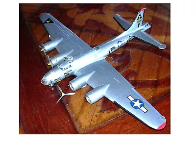 Vintage Built Plastic Model BOEING B17 Bomber BOMBS AWAY Flying Fortress • $10