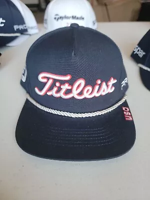 Titleist Tour Issue Rope Hat Tour Only  • $100