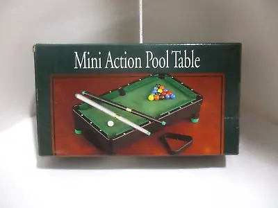 Mini Action Pool Table (Complete) • $15