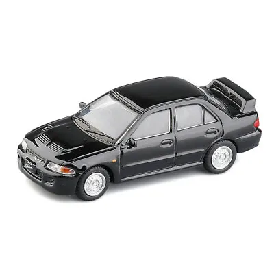 1/64 Scale Mitsubishi Lancer EVO II Model Car Diecast Boys Toys Kids Gifts Black • $25.62