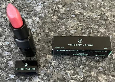 Vincent Longo Wet Pearl Lipstick 50190 SPF 20 Sugar Mauve New In Box • $6.75