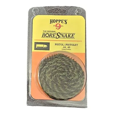 Calibre .44 & .45 Cal Bore Snake Cleaner Cord Pistol Gun Boresnake Pull Through • £14.99