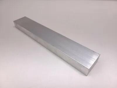 6061 Aluminum Flat Bar 1 X 2 X 10  Long Solid Stock Plate Machining T6511 • $25.64