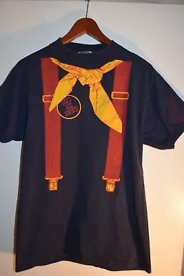 Igor's Jazz Cowboys Tuxedo Vtg T Shirt Suspenders Medium • $6