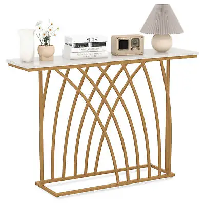 48  Console Table Modern Accent Entryway Table Long Behind Couch Table • $84.95