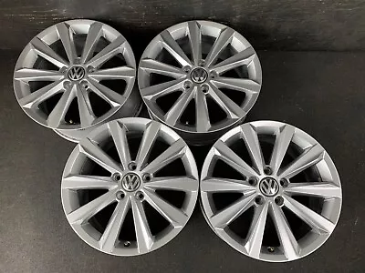 $695 • Buy (4) VW Golf  Wheels Rims + Caps 17  Hol.69944 EOS GTI Jetta Passat Rabbit