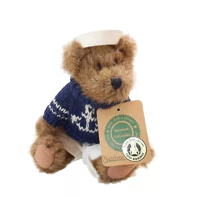 Boyds Bears Sailor Teddy Bear With Anchor Sweater And Sailor Hat Tag Attached • $9.99