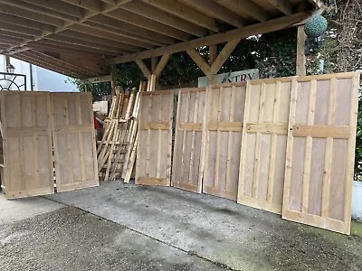 Edwardian Stripped Pine Doors X 7  • £90