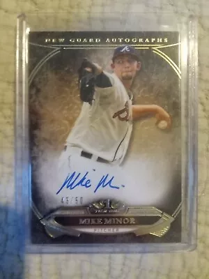 Mike Minor 2015 Topps Tier One New Guard Auto Card NGA-MM Serial # 43/50 Braves • $9.99