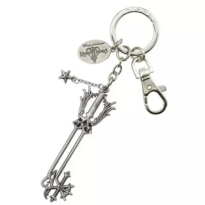 Walt Disney Kingdom Hearts Oathkeeper Image Pewter Key Ring Key Chain NEW UNUSED • $7.99