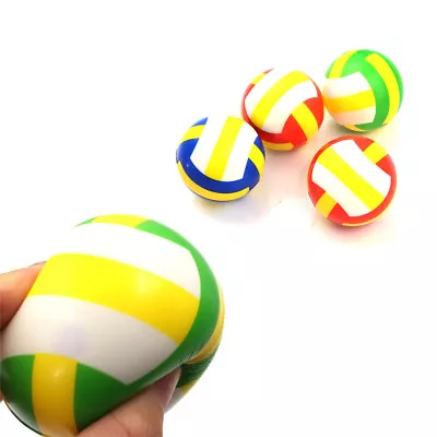 1PC Stress Relief Vent Ball Mini Volleyball Squeeze Foam Ball Kids Outdoor Y_~~ • $7.28