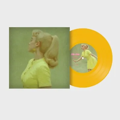 Billie Eilish “What Was I Made For?” Barbie Yellow 7’ Vinyl SHIPS NOW • $19.99